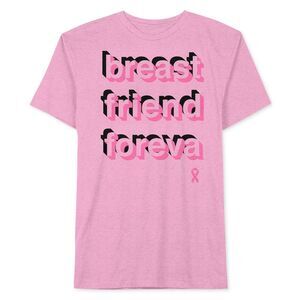 Jem Mens Breast Friend Graphic T-Shirt, NWT